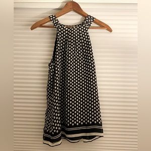 Ann Taylor silk polka dot top - Small